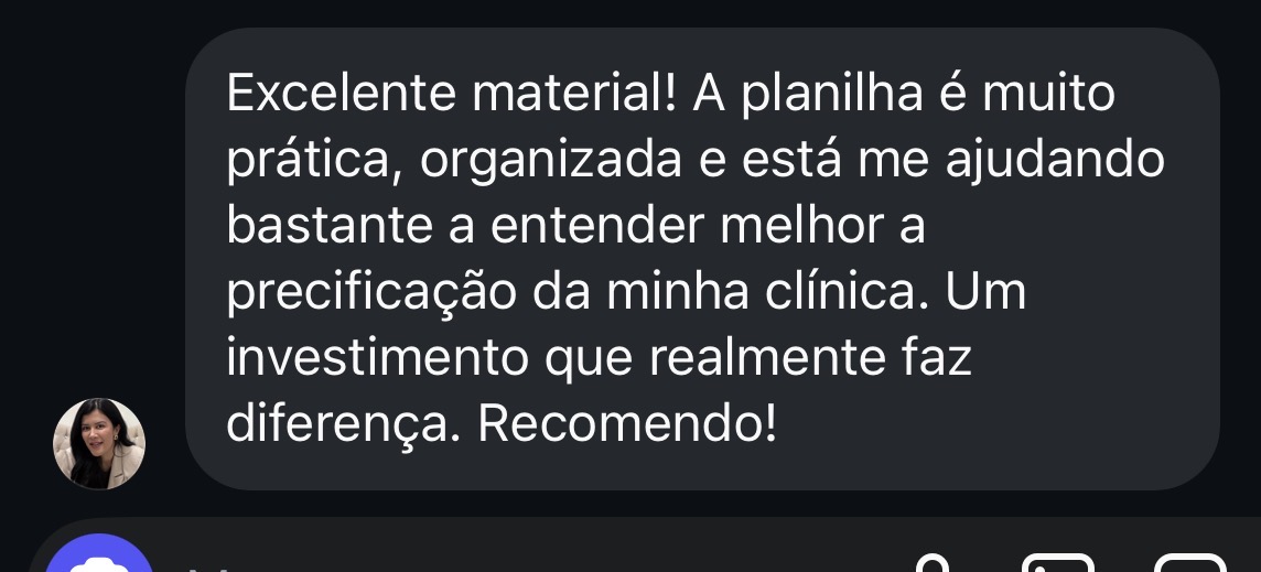 Depoimento real de cliente 1
